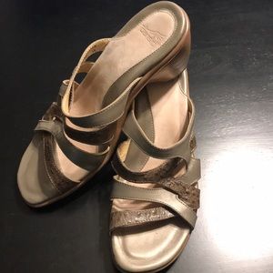 Dansko Slip-On Heeled Sandals Euro Size 39 US8